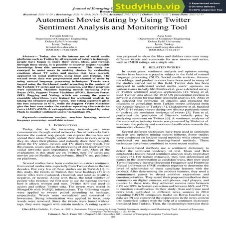 Automatic Movie Rating By Using Twitter Sentiment Analysis And Monitoring Tool