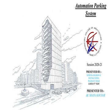 Automatic parking SYSTEM