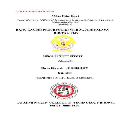 Automatic Phase Changer