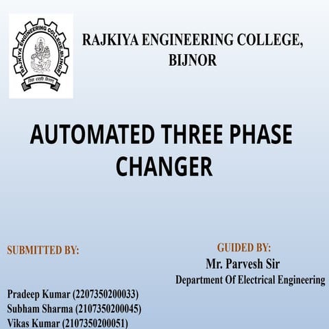 AUTOMATIC THREE PHASE SUPPLY CHANGEROVER PPT.pptx