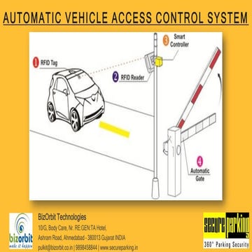 RFID based Automatic vehicle access control system | PDF