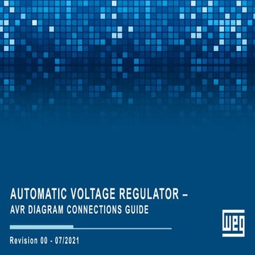 Automatic Voltage regulator for variance generator sets | PDF