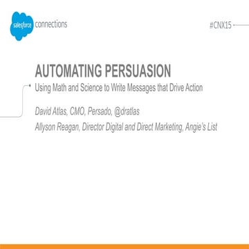 Automating Persuasion: Angie's List Taps Persado for Machine Generated Messaging