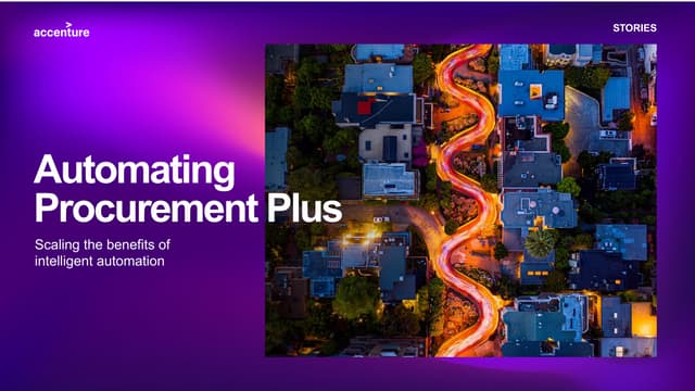 Automating Procurement Plus