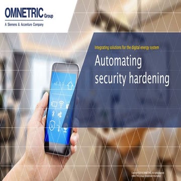 Automating security hardening