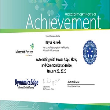 Automating with Power Apps