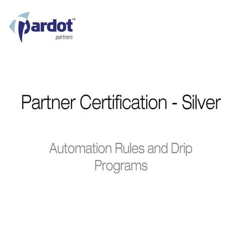 Automation Rules and Drip Programs