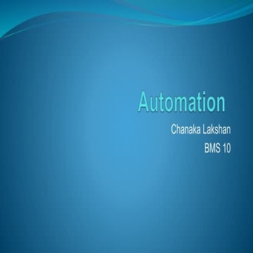 Automation 