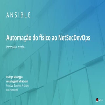    Automation day red hat ansible 