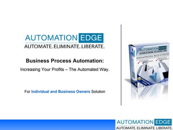 Automation Edge, Business manager at Automation edge