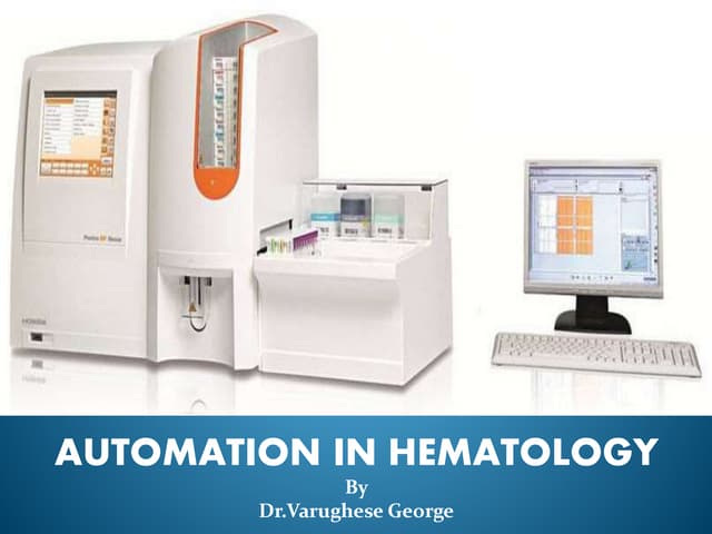 Automation in Hematology part 2