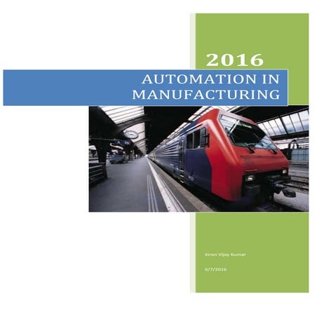 Automation in manufacturing five unit vtu, mechanical engineering notes pdf d...