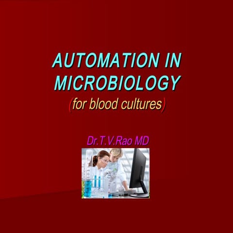 Automationinmicrobiology 100416000026-phpapp01