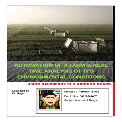 Automation of a farm