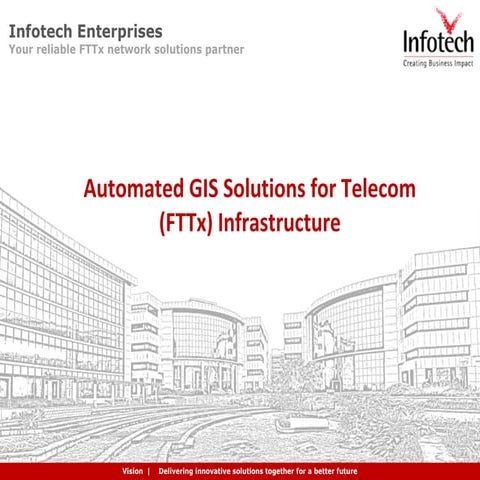 Automation of GIS for  FTTx Networks