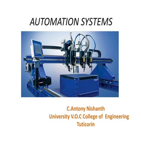 Automation systems