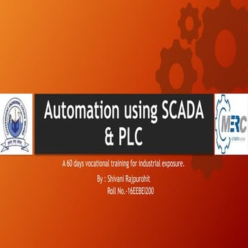 Automation using SCADA & PLC.pptx