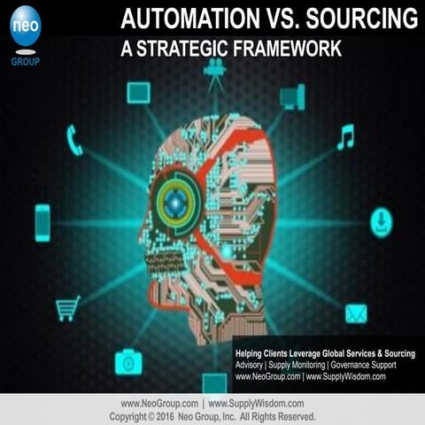 Automation vs sourcing  a strategic framework 