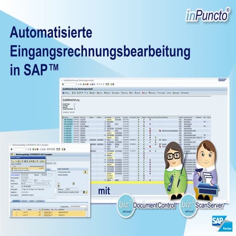 Automatisierte Eingangsrechnungsbearbeitung in SAP