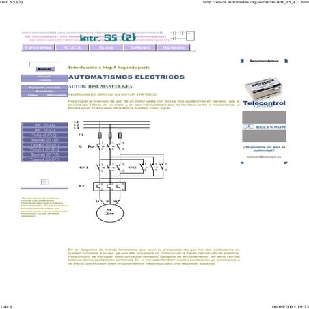 Automatismos electricos