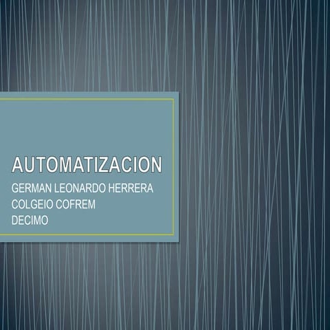 Automatizacion