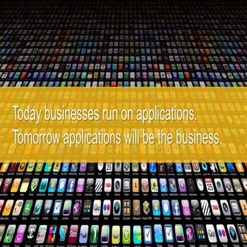 7 Reasons Why Applications Are The Business