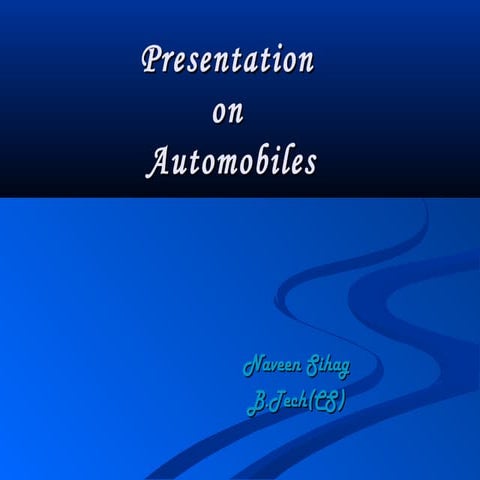 Automobile