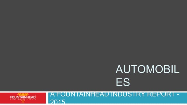 Automobile industry in india