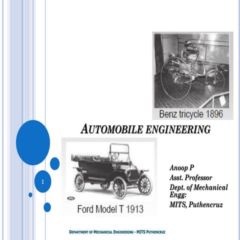 Automobile module i