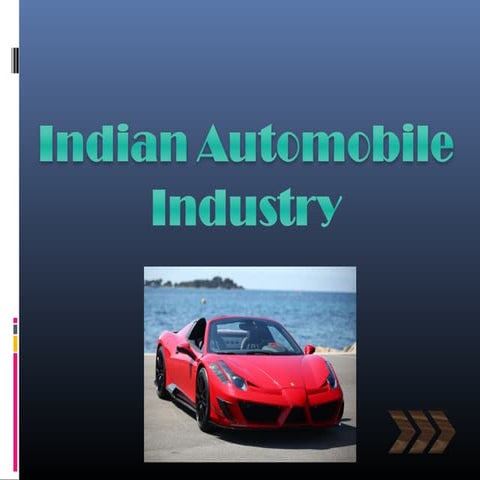 INDIAN AUTOMOBILE INDUSTRY 2016