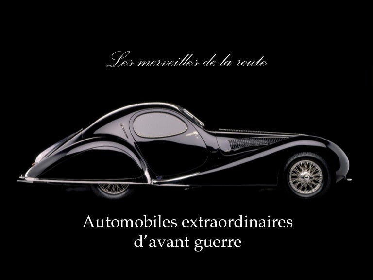 Automobiles Avant Guerre