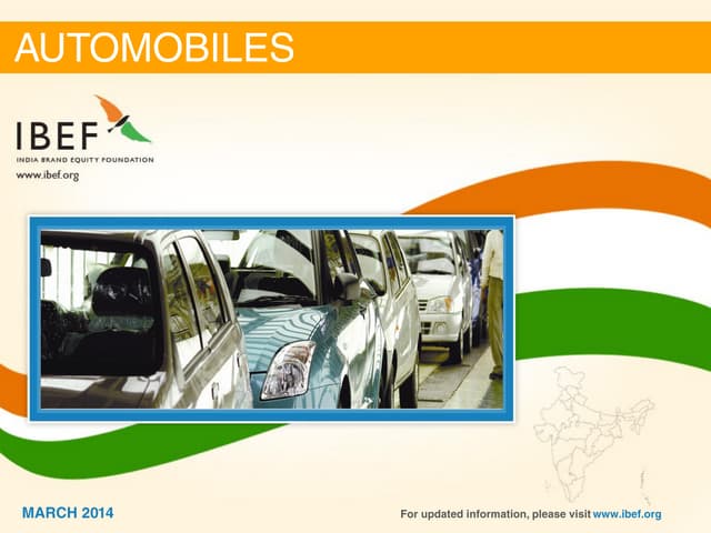 Automobiles Sector Overview - 2014