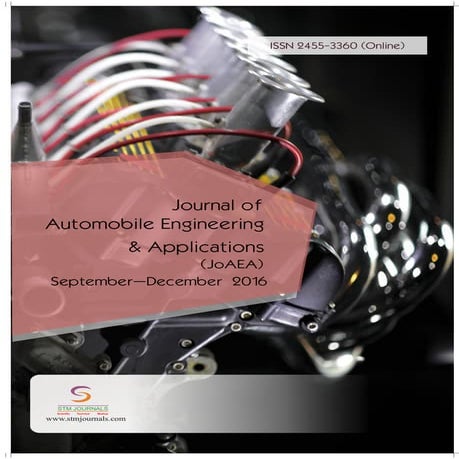 Journal Automobile Engineering & Application vol 3 issue 3
