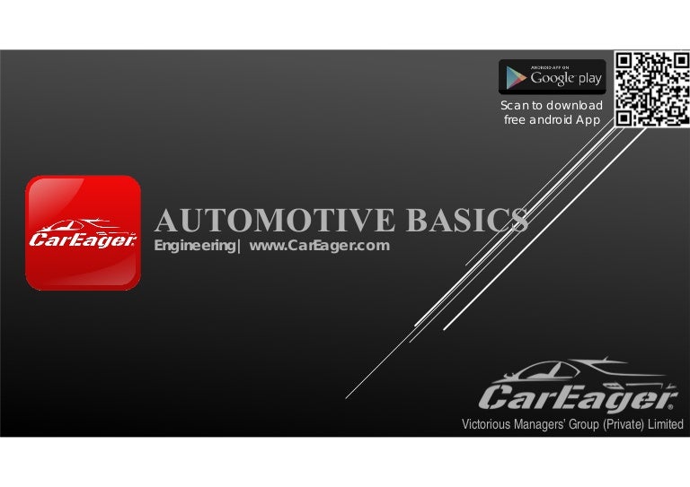 basics of automotive engineering