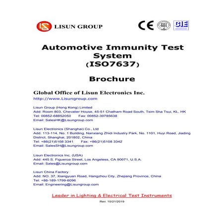 Automotive immunity-test-system