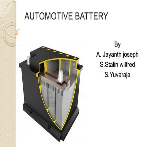 Automotive battery