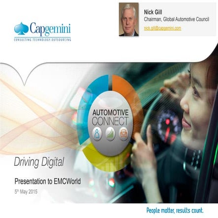 Insights into Action – recent examples leveraging big data in the automotive ...