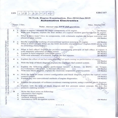 Automotive electronics dec 2014-15