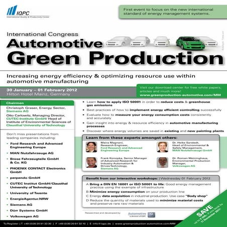 Automotive Green Production