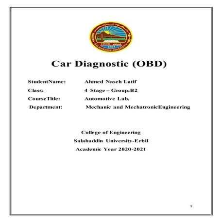 Automotive components and material testing | PDF