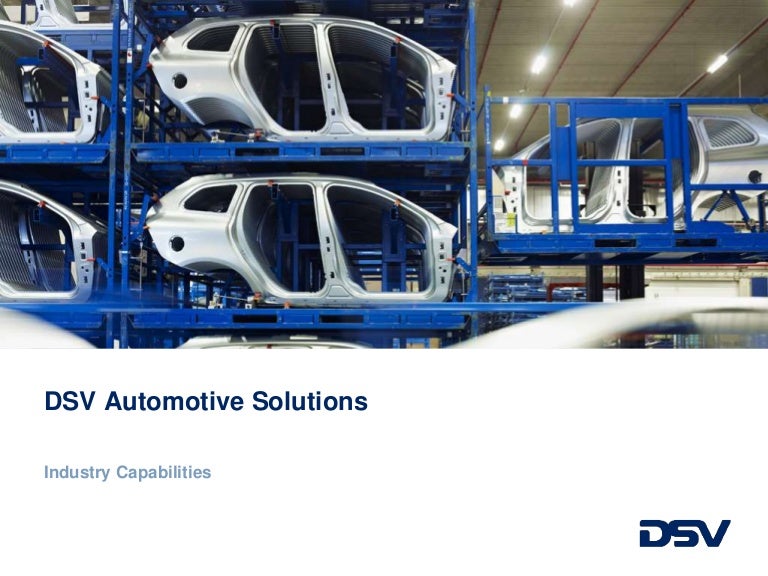Automotive logistics capabilities