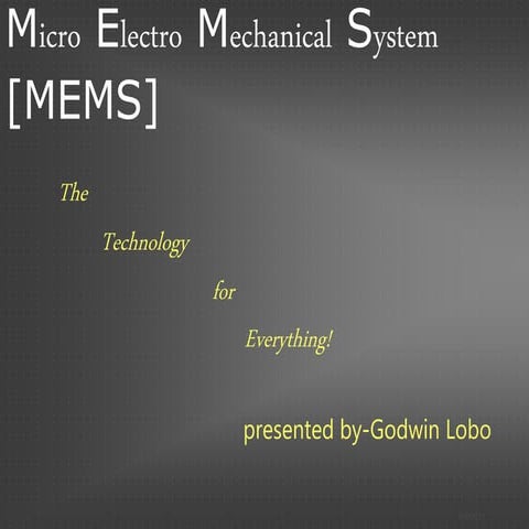 Automotive sensors mems