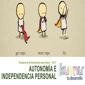 Autonomía e independencia personal | PPTX