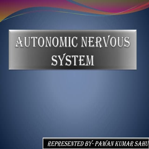 Autonomic Nervous System (ANS)