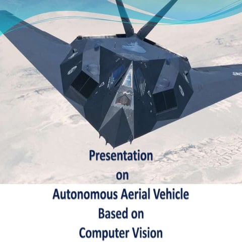 Autonomous aerial vehicle based on computer vision