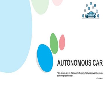 Autonomous car