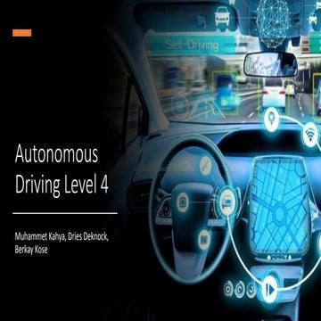 Level 4 autonomous driving | PPTX