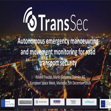 Autonomous emergency manoeuvring