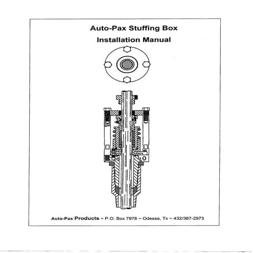 autopax stuffing box.pdf autopax stuffing box | PDF