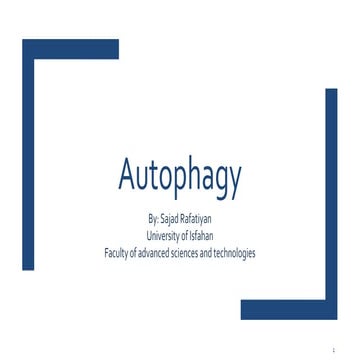 Autophagy